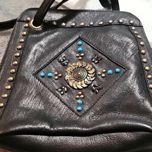 Latico Leathers Studded LEVI bag